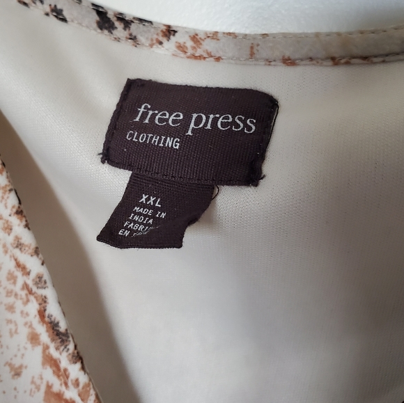 FREE PRESS XXL Snakeskin Tank Top - Picture 3 of 6